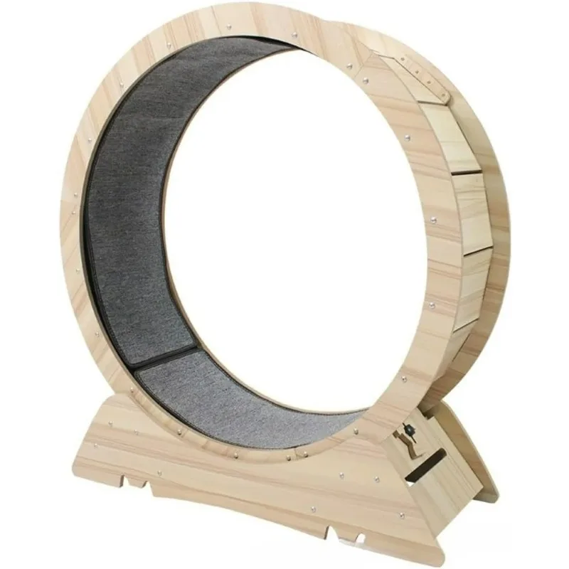 Silent Cat Exercise Wheel with Safety Guard | 360° Whisker-Friendly Treadmill for Indoor Cats | Space-Saving Cat Running Wheel
Silent Cat Exercise Wheel with Safety Guard | 360° Whisker-Friendly Treadmill for Indoor Cats | Space-Saving Cat Running Wheel