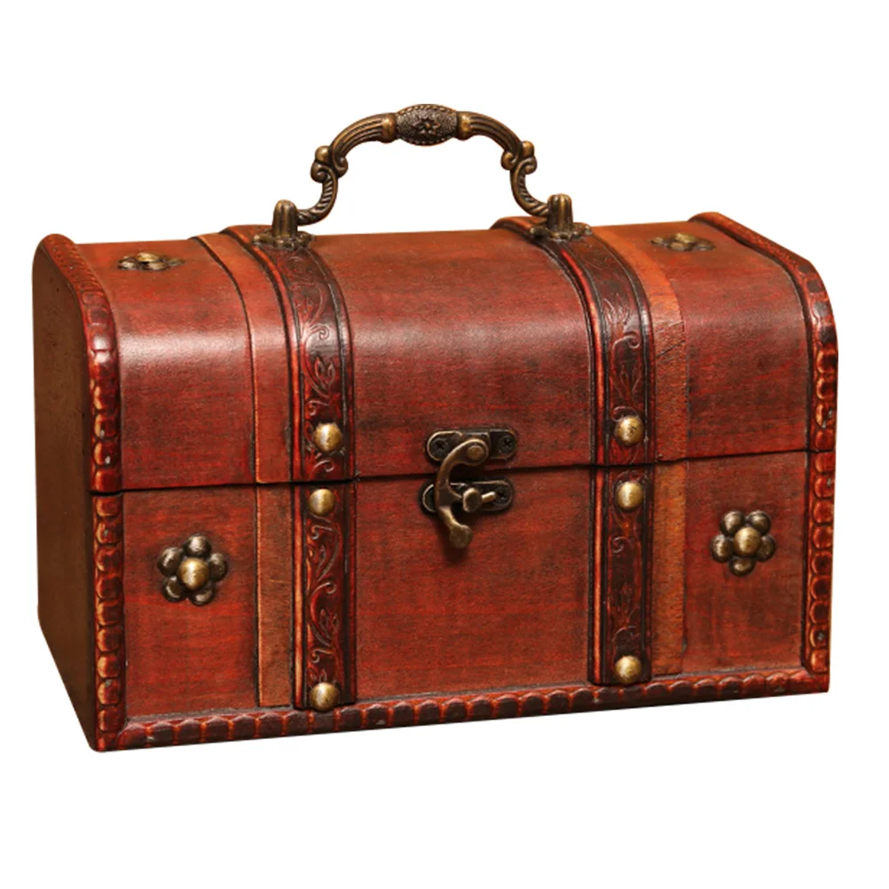 Storage Box Vintage Ornaments Case Mini Wooden Container Office Jewelry Organizer
Storage Box Vintage Ornaments Case Mini Wooden Container Office Jewelry Organizer