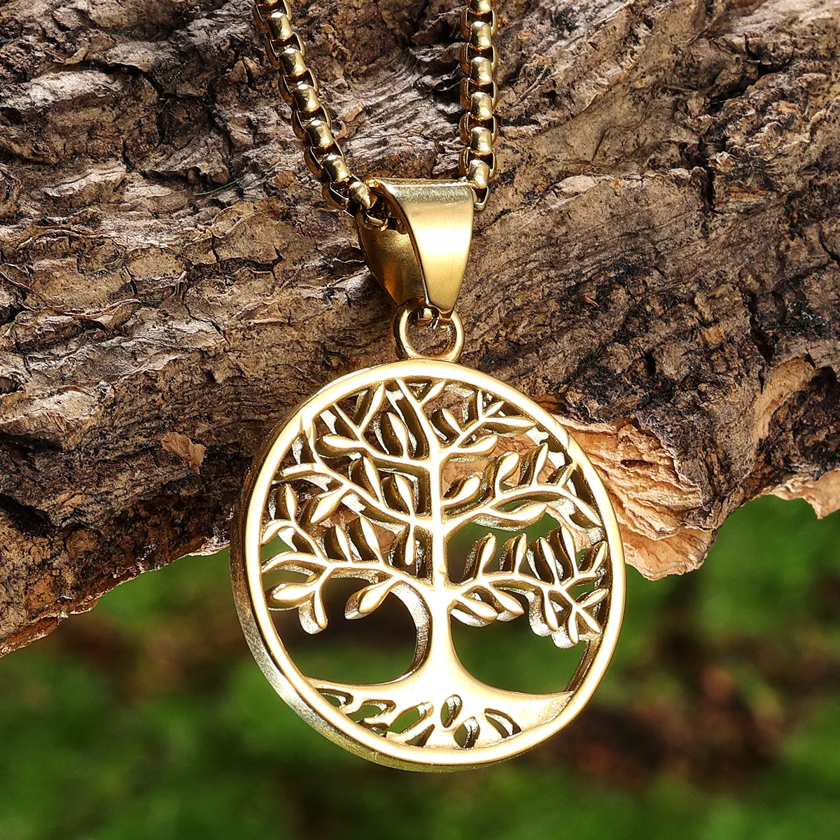 Simple Tree of Life Men Necklaces With Pendant Stainless Steel Jewelry For Male Women Punk Hip Hop Accessories Gifts Wholesale
Simple Tree of Life Men Necklaces With Pendant Stainless Steel Jewelry For Male Women Punk Hip Hop Accessories Gifts Wholesale