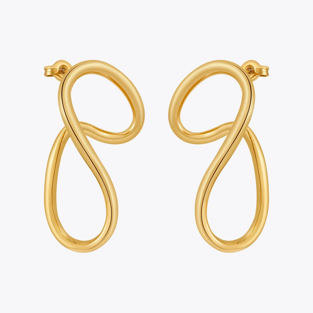 ENFASHION Aretes De Mujer Irregular lines Stud Earrings For Women's 18K Plated Gold Fashion Jewelry Birthday Anniversary E231466
ENFASHION Aretes De Mujer Irregular lines Stud Earrings For Women's 18K Plated Gold Fashion Jewelry Birthday Anniversary E231466