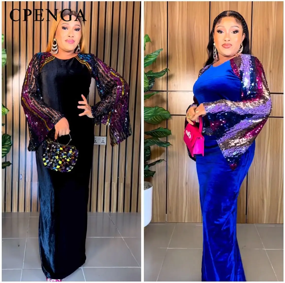 2023 Luxury African Sequin Maxi Dress for Women Elegant Lady Wedding Evening Robe Summer Sexy Femme Party Bodycon Gown Plus Size
2023 Luxury African Sequin Maxi Dress for Women Elegant Lady Wedding Evening Robe Summer Sexy Femme Party Bodycon Gown Plus Size