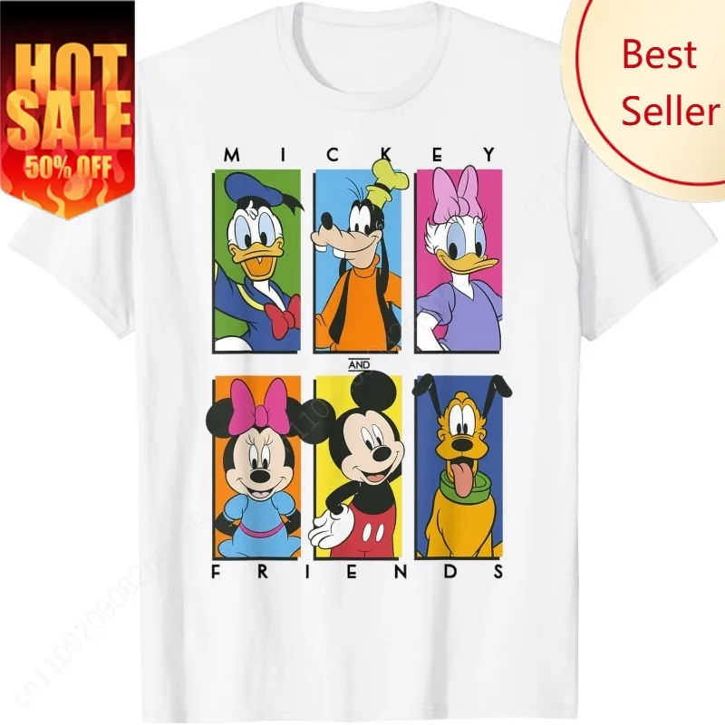 Disney Mickey and Friends Group Shot Panels T-Shirt
Disney Mickey and Friends Group Shot Panels T-Shirt
