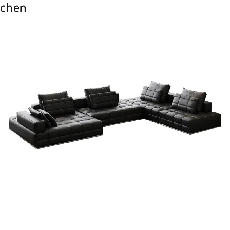 HSN sofa leather large apartment living room high-end villa large flat corner sofa
HSN sofa leather large apartment living room high-end villa large flat corner sofa