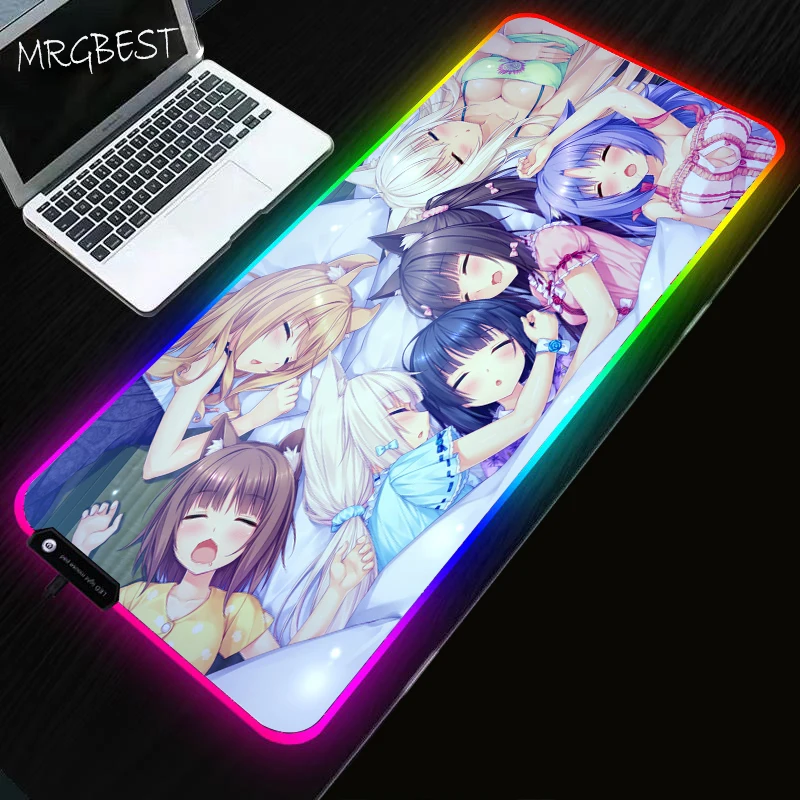 RGB Mouse Pad Xxl Gaming Accessories Setup Gamer Computer Anti-slip Carpet Keyboard and Mouse Mat Rug Pc Desk Mat Mousepad Anime
RGB Mouse Pad Xxl Gaming Accessories Setup Gamer Computer Anti-slip Carpet Keyboard and Mouse Mat Rug Pc Desk Mat Mousepad Anime