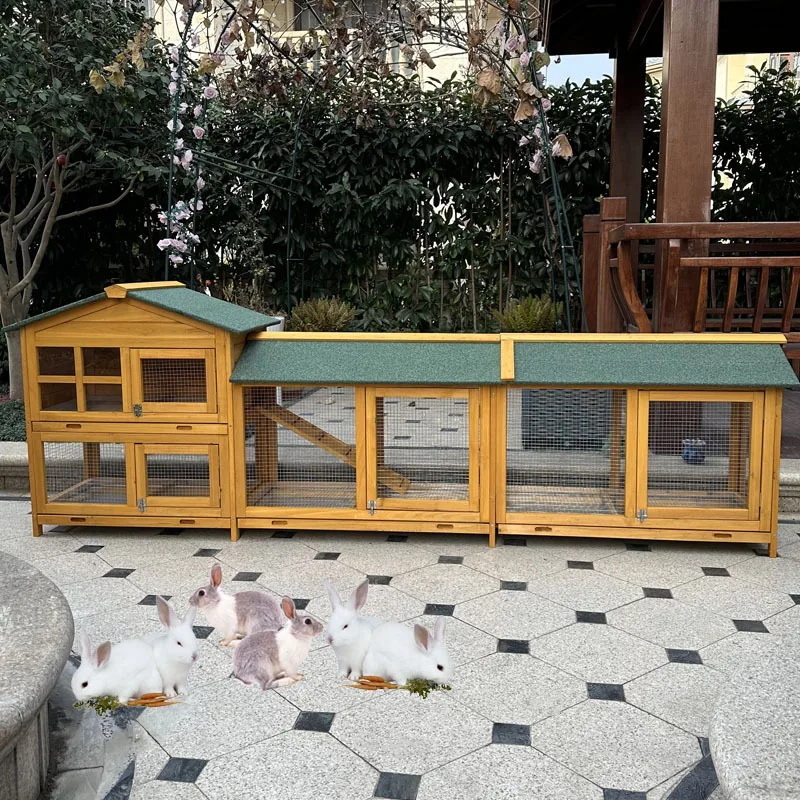 Rabbit breeding cage, chicken cage, rabbit villa, rainproof rabbit house, pigeon nest, pigeon cage
Rabbit breeding cage, chicken cage, rabbit villa, rainproof rabbit house, pigeon nest, pigeon cage