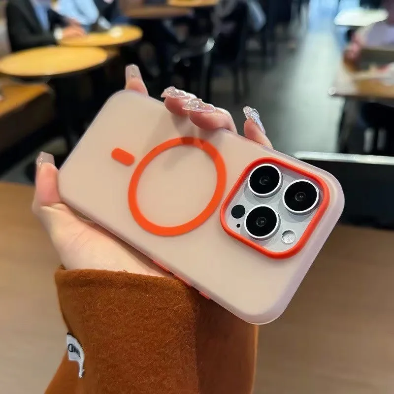 Magnetic Frosted IMD Dual-Layer Phone Case - Fingerprint Resistant, Stylish Ins Trend for iPhone 16 Pro Max/16 Pro/15 Pro Max
Magnetic Frosted IMD Dual-Layer Phone Case - Fingerprint Resistant, Stylish Ins Trend for iPhone 16 Pro Max/16 Pro/15 Pro Max