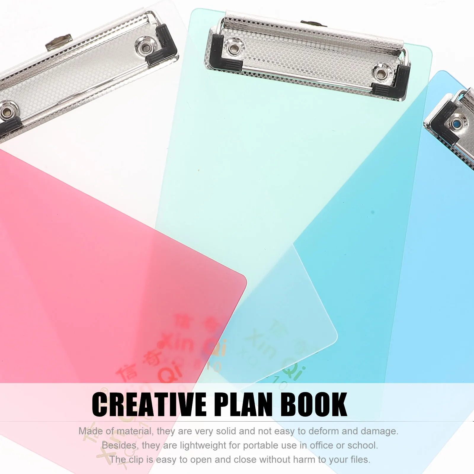 6pcs Colored Clipboard Plastic A4 Size Lightweight Portable School Office Supplies Storage Paper Holder
6pcs Colored Clipboard Plastic A4 Size Lightweight Portable School Office Supplies Storage Paper Holder