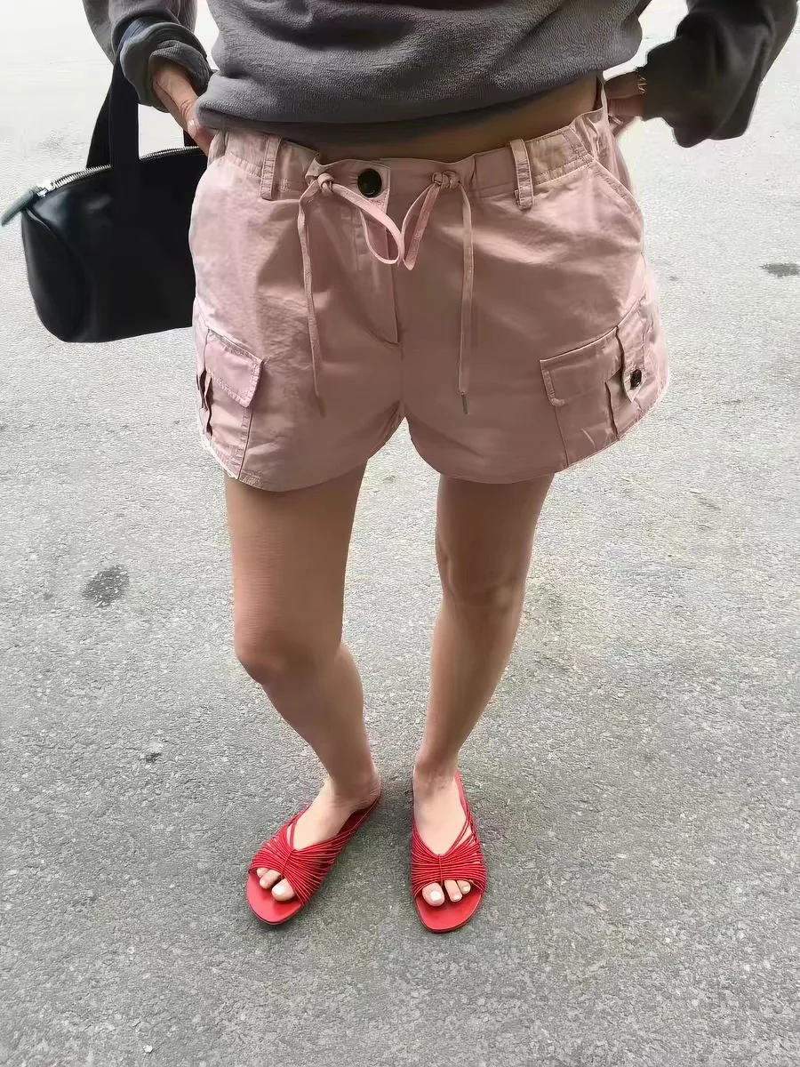 High Waist Straight Leg Korean Style Color Workwear Shorts Women's Summer New Arrival Drawstring Dongdaemun Shorts
High Waist Straight Leg Korean Style Color Workwear Shorts Women's Summer New Arrival Drawstring Dongdaemun Shorts