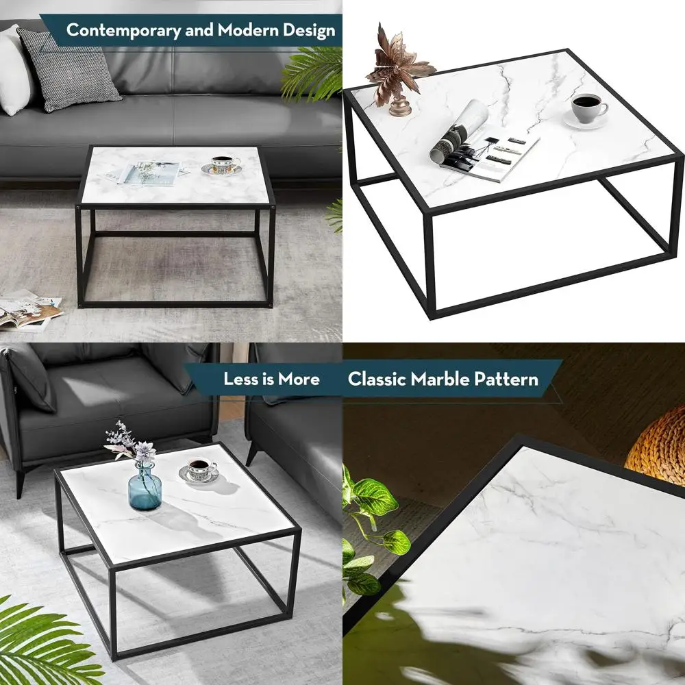 Компактный журнальный столик белого мрамора, квадратный 27,6 классов, современная гостиная/офис, простая сборка
Компактный журнальный столик белого мрамора, квадратный 27,6 классов, современная гостиная/офис, простая сборка