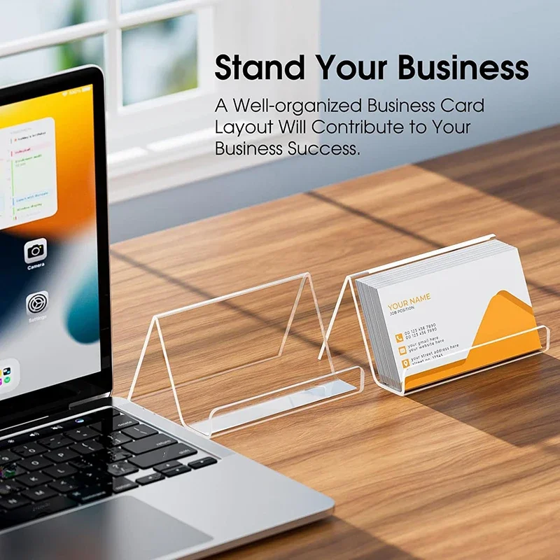 4 Pcs Transparent Acrylic Desktop Business Card Holder Table Desk Shelf Box Storage Display Stand Restaurant Office Supplies
4 Pcs Transparent Acrylic Desktop Business Card Holder Table Desk Shelf Box Storage Display Stand Restaurant Office Supplies