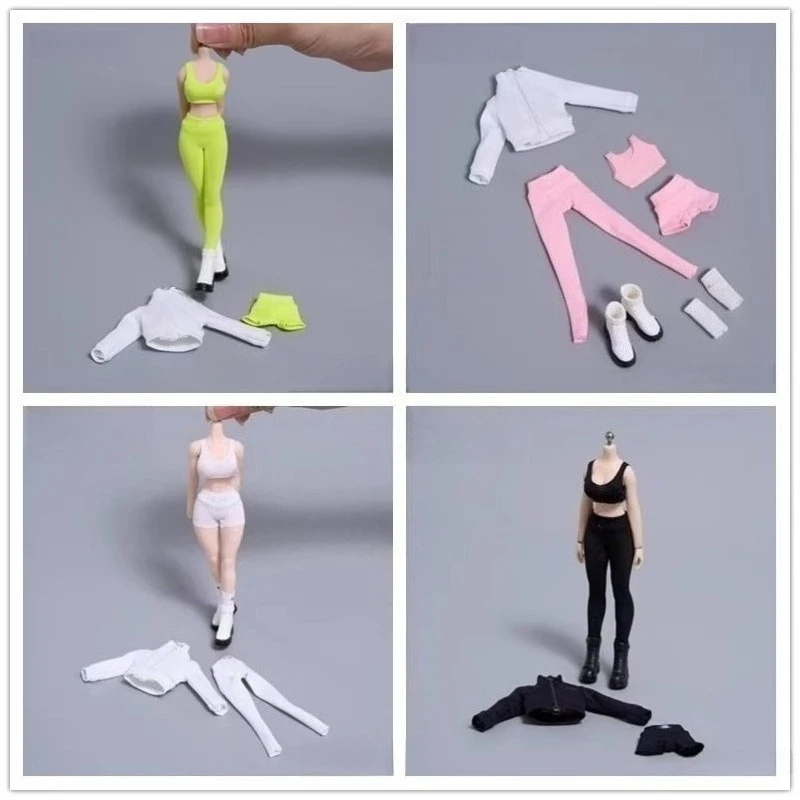 Масштаб 1/12, высокоэластичная спортивная одежда для йоги, костюм для женщин-солдат, модель одежды для 6-дюймовых игрушечных фигурок, тело
Масштаб 1/12, высокоэластичная спортивная одежда для йоги, костюм для женщин-солдат, модель одежды для 6-дюймовых игрушечных фигурок, тело