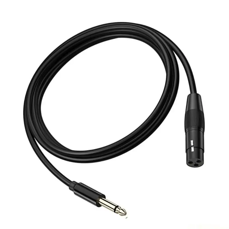 E56B 6.35mm (1/4inch) to 3Pin Cable Male to Female Balanced Shielded 3Pin to 6.35mm Cord Profesional Stereo Cable
E56B 6.35mm (1/4inch) to 3Pin Cable Male to Female Balanced Shielded 3Pin to 6.35mm Cord Profesional Stereo Cable