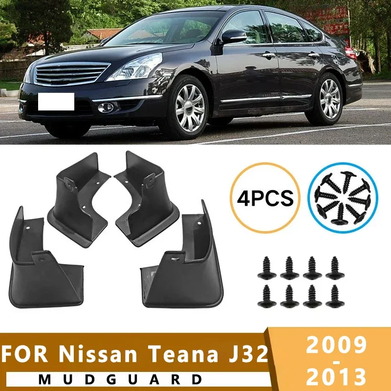 Mud Flaps Fit for Nissan Teana J32 2009-2013 2010 2011 2012 Mudguards Tire Fenders Splash Proof Accessories Wheel Guards 4ps
Mud Flaps Fit for Nissan Teana J32 2009-2013 2010 2011 2012 Mudguards Tire Fenders Splash Proof Accessories Wheel Guards 4ps