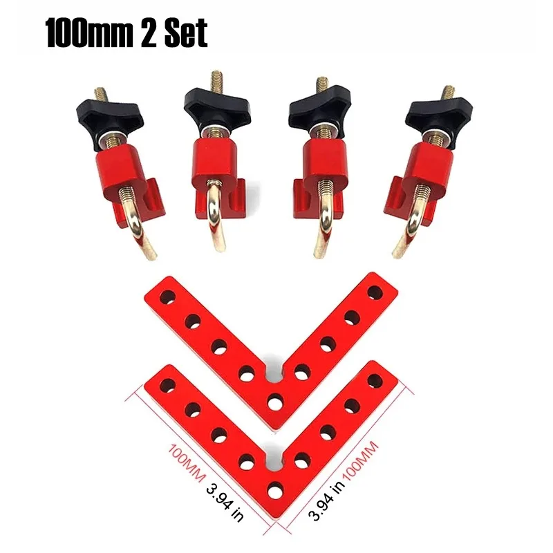 Carpenter 2 sets of 90 ° adjustable right angle fixtures, aluminum alloy cabinet positioning block fixture kit, photo frame
Carpenter 2 sets of 90 ° adjustable right angle fixtures, aluminum alloy cabinet positioning block fixture kit, photo frame