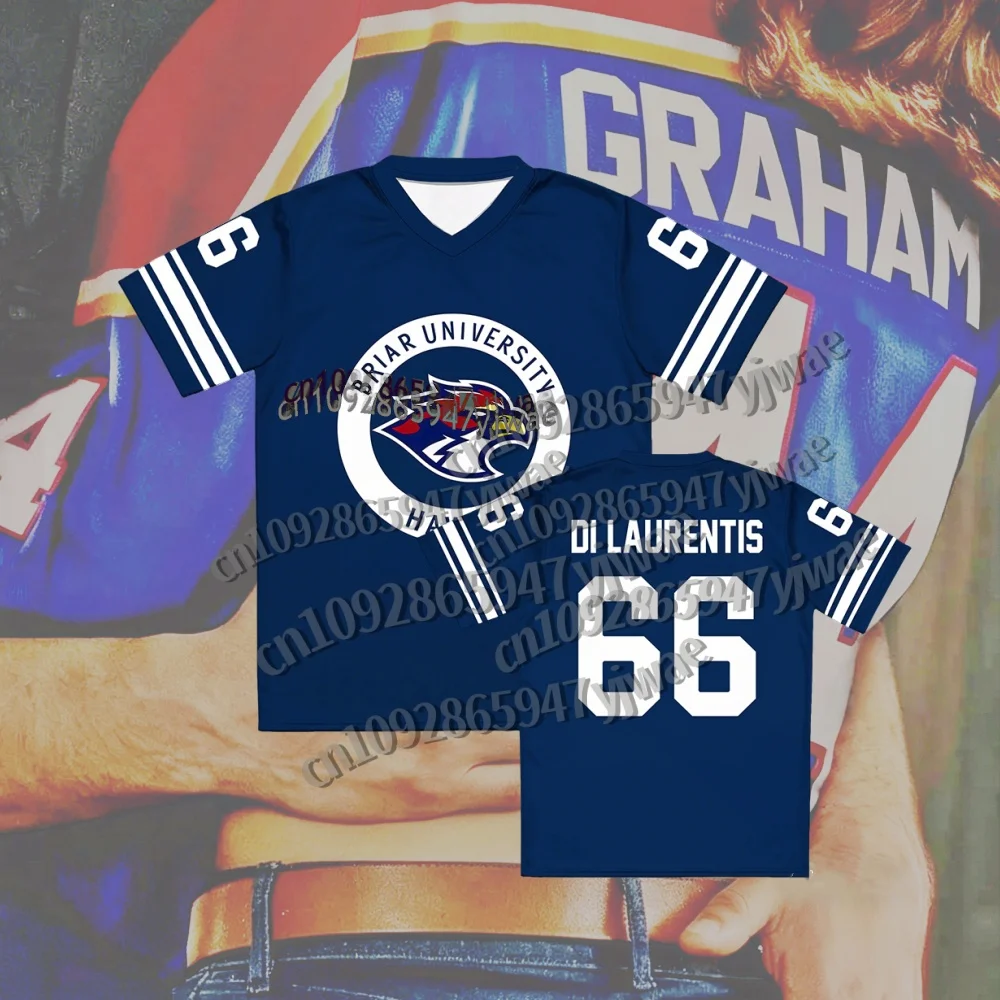 Off Campus Briar University Jersey Graham 44 22 DI LAURENTIS 66 Tucker46 T-shirt V-neck Short Sleeve Men Women Tees women hoodie
Off Campus Briar University Jersey Graham 44 22 DI LAURENTIS 66 Tucker46 T-shirt V-neck Short Sleeve Men Women Tees women hoodie