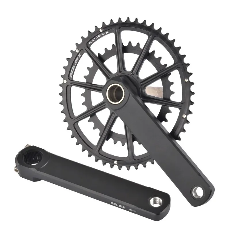 Road Bike Crankset Direct Mount 24mm Axle 7075 Aluminum 120mm Spindle for Road Mountain Foldable MTB Cycling Lightweight
Road Bike Crankset Direct Mount 24mm Axle 7075 Aluminum 120mm Spindle for Road Mountain Foldable MTB Cycling Lightweight