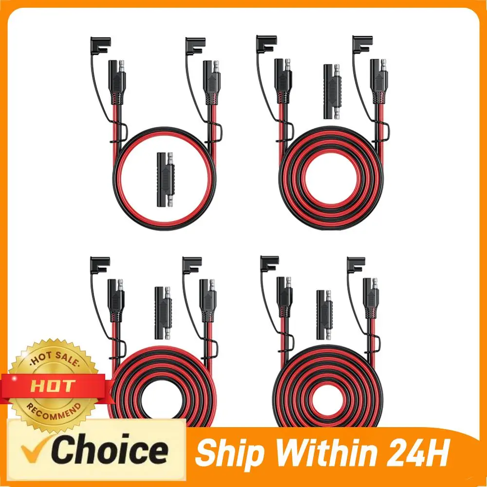 Battery Charging Cable SAE To SAE 12V-36V Quick Disconnect Extension Cable 16AWG Solar Plug Cord Quick Connect Harness
Battery Charging Cable SAE To SAE 12V-36V Quick Disconnect Extension Cable 16AWG Solar Plug Cord Quick Connect Harness