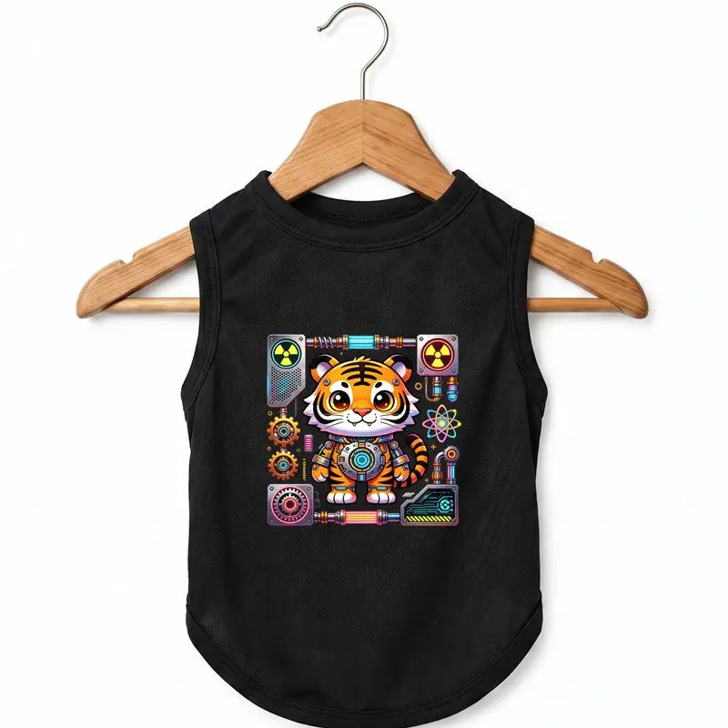 Cute Tiger Puppy Vest Summer Breathable Pet Clothes for Dogs
Cute Tiger Puppy Vest Summer Breathable Pet Clothes for Dogs