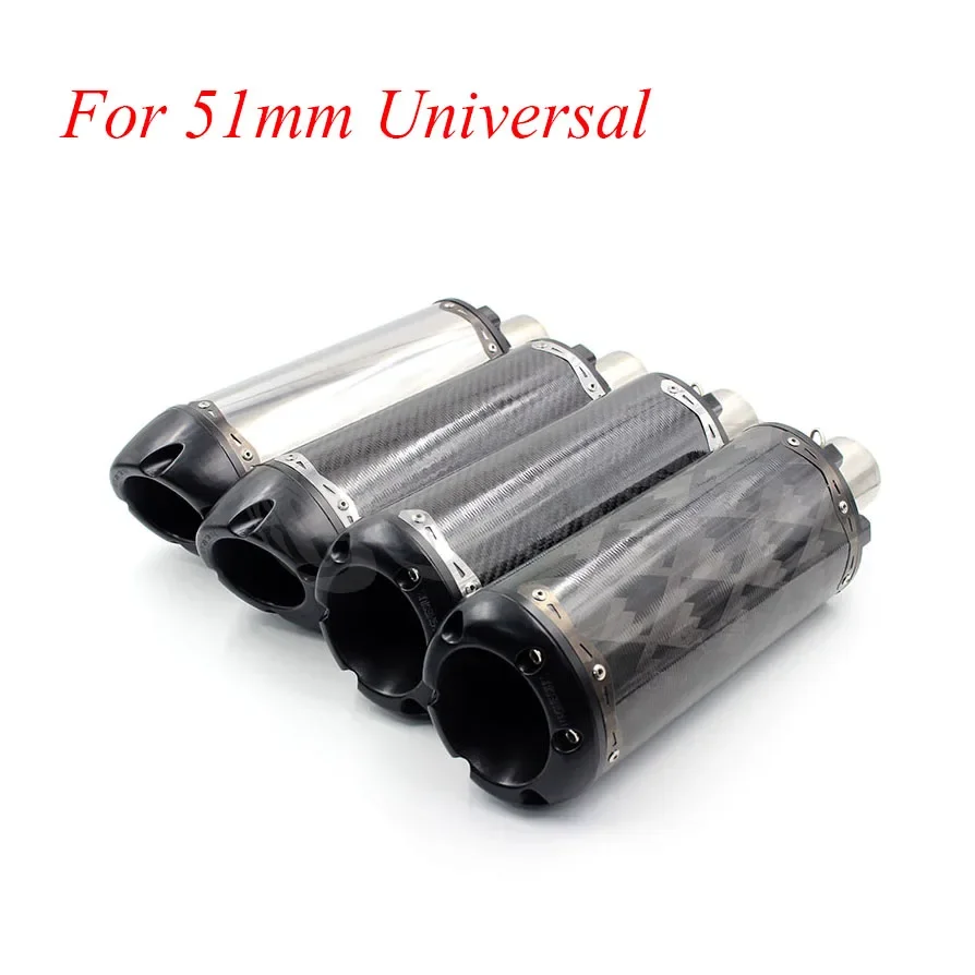 38-51mm Universal Escape Moto Motorcycle Exhaust Pipe CNC Brothers For YZF USA Two MT09 Z900 CBR Carbon Fiber Modified DB killer
38-51mm Universal Escape Moto Motorcycle Exhaust Pipe CNC Brothers For YZF USA Two MT09 Z900 CBR Carbon Fiber Modified DB killer