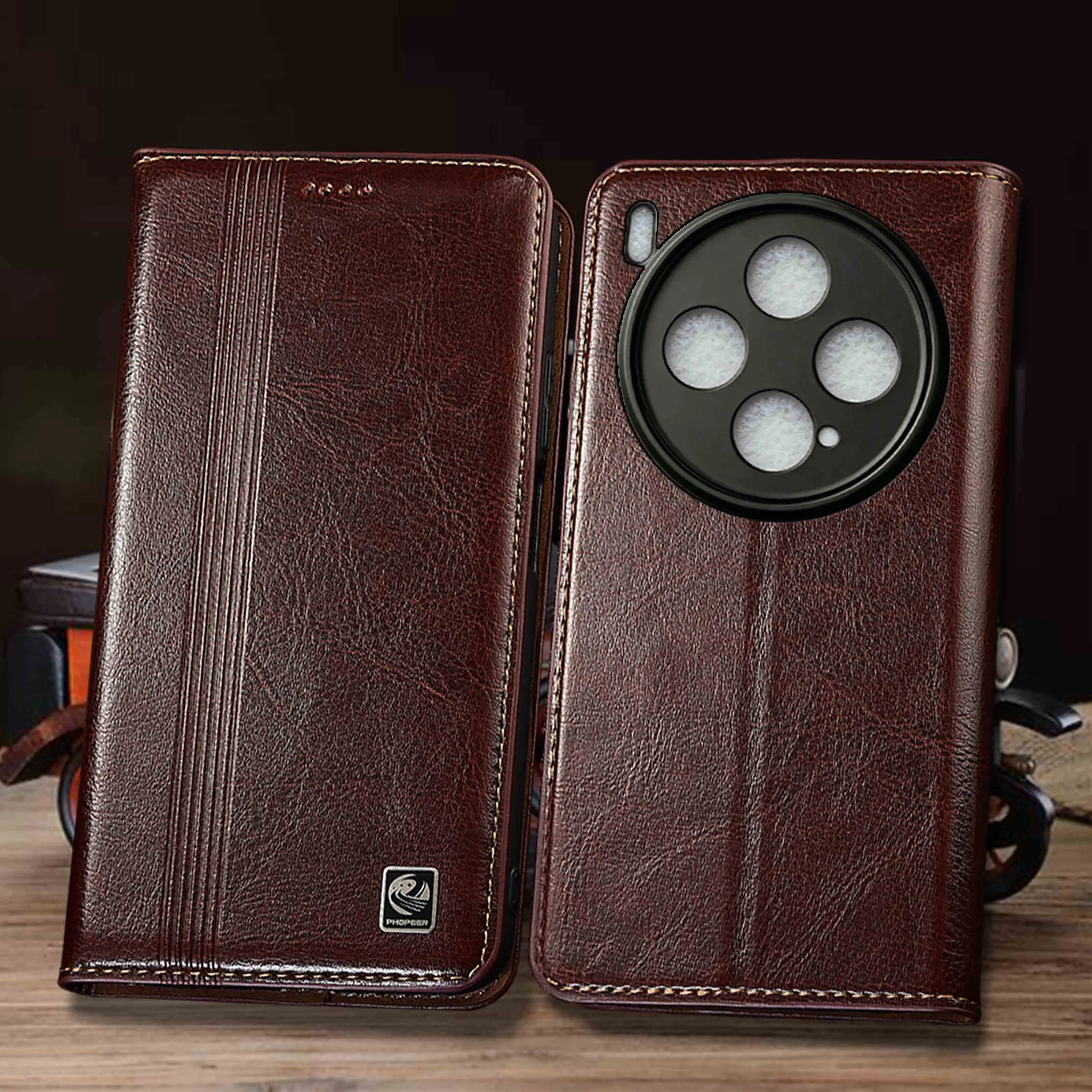Genuine Leather Phone Case For Vivo X100 X100S X200 X200S X300 Pro Ultra Mini Vertical Line Pattern Of Wallte Flip Cover Case
Genuine Leather Phone Case For Vivo X100 X100S X200 X200S X300 Pro Ultra Mini Vertical Line Pattern Of Wallte Flip Cover Case