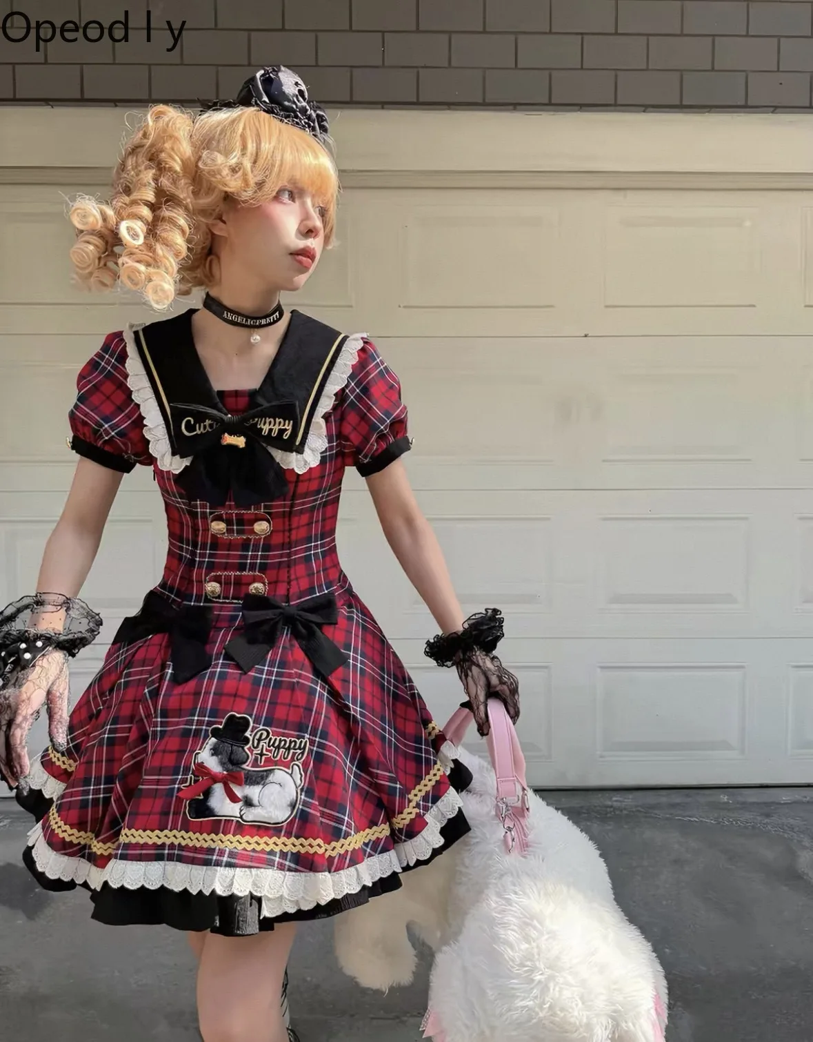 Red Plaid Ancient Feeling Cute Sweet Girl Lolita Dress Japanese Original Summer New Waist Thin Princess Style Op Dress
Red Plaid Ancient Feeling Cute Sweet Girl Lolita Dress Japanese Original Summer New Waist Thin Princess Style Op Dress