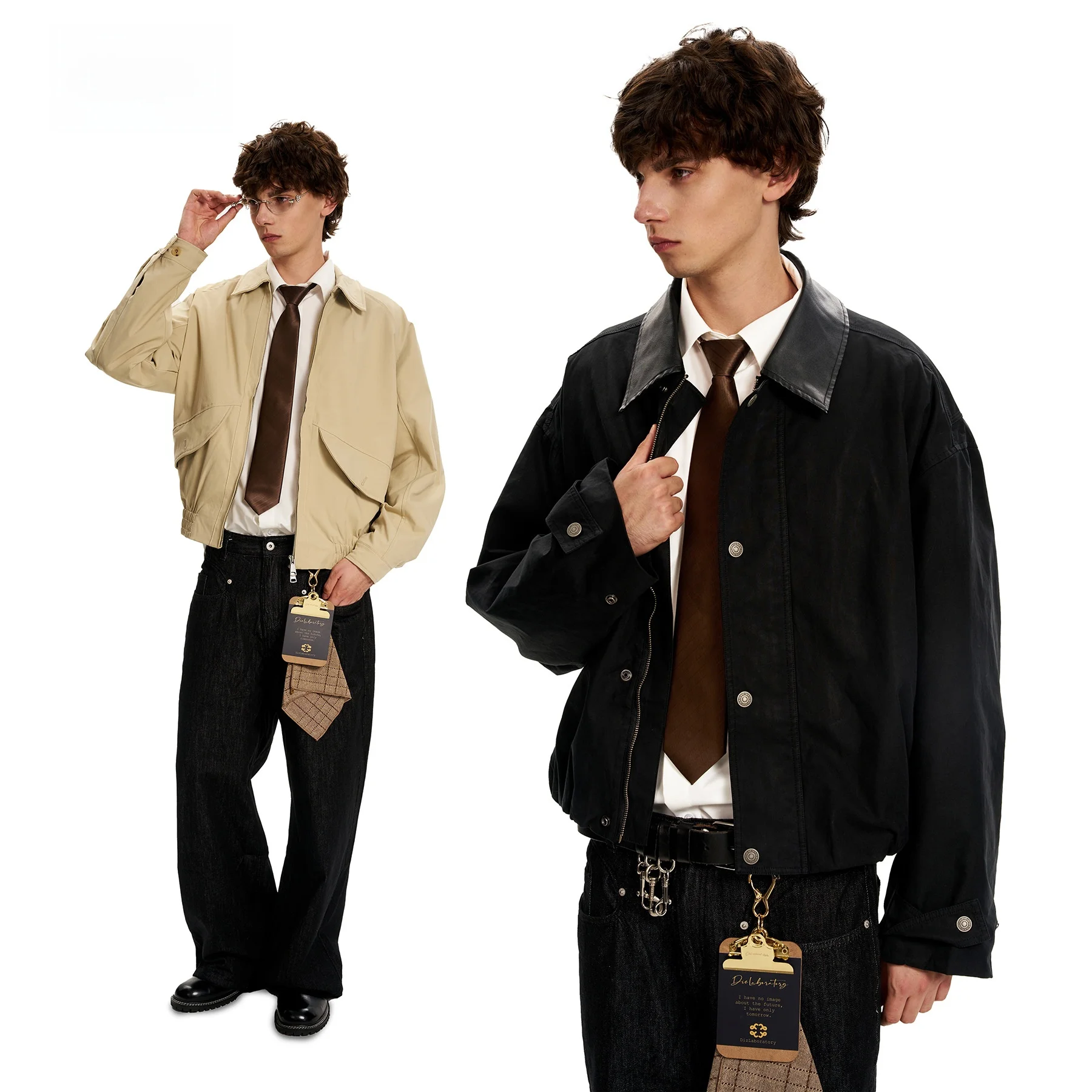 American Khaki Collared Jaet Men's ort Wide Boxy Slimming Casual Long Sve Coat Polyester Nylon Cosite Fiber
American Khaki Collared Jaet Men's ort Wide Boxy Slimming Casual Long Sve Coat Polyester Nylon Cosite Fiber