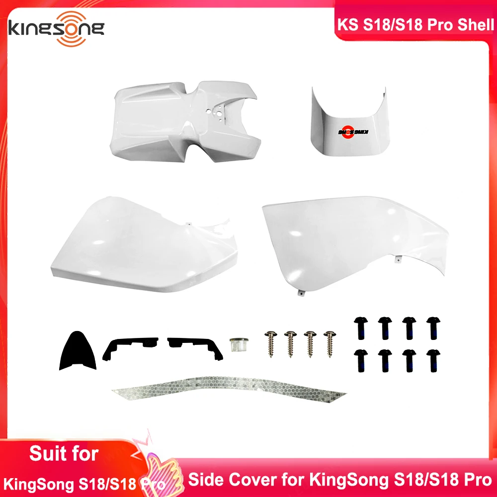 Original KingSong S18 Electric Unicycle Shell/Cover Kit Protective Cover for KingSong S18/S18 Pro/S18 Pro+ Electric Unicycle
Original KingSong S18 Electric Unicycle Shell/Cover Kit Protective Cover for KingSong S18/S18 Pro/S18 Pro+ Electric Unicycle