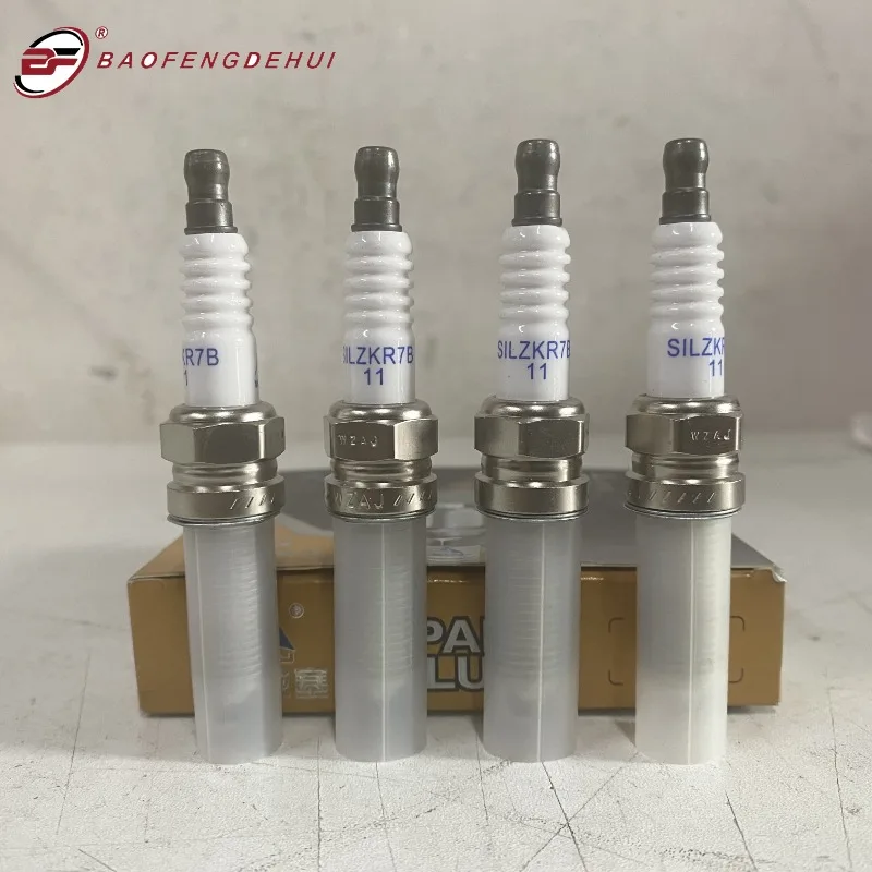 4PCS Car Spark Plug SILZKR7B11 for MERCEDES-BENZ A0041592503 for Kia K3 K4 1.8L K4 K5 Sportage 2.0L for SSANGYONG 1721590003
4PCS Car Spark Plug SILZKR7B11 for MERCEDES-BENZ A0041592503 for Kia K3 K4 1.8L K4 K5 Sportage 2.0L for SSANGYONG 1721590003