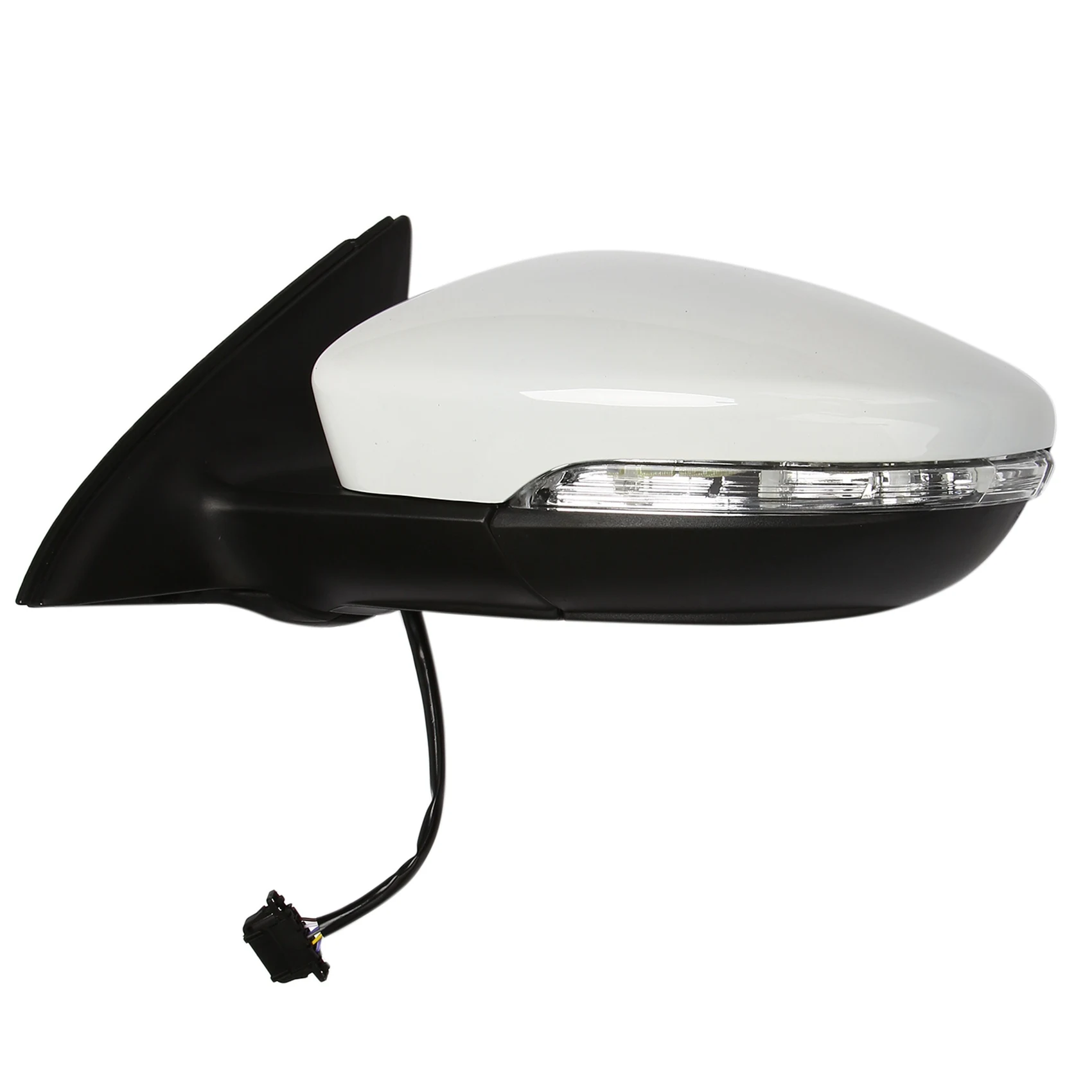 Left Side Rear View Mirror Assembly Power Glass Heated Turn Signal Foldable 8 Wires for JETTA 2011-2018 5C7857507 White
Left Side Rear View Mirror Assembly Power Glass Heated Turn Signal Foldable 8 Wires for JETTA 2011-2018 5C7857507 White