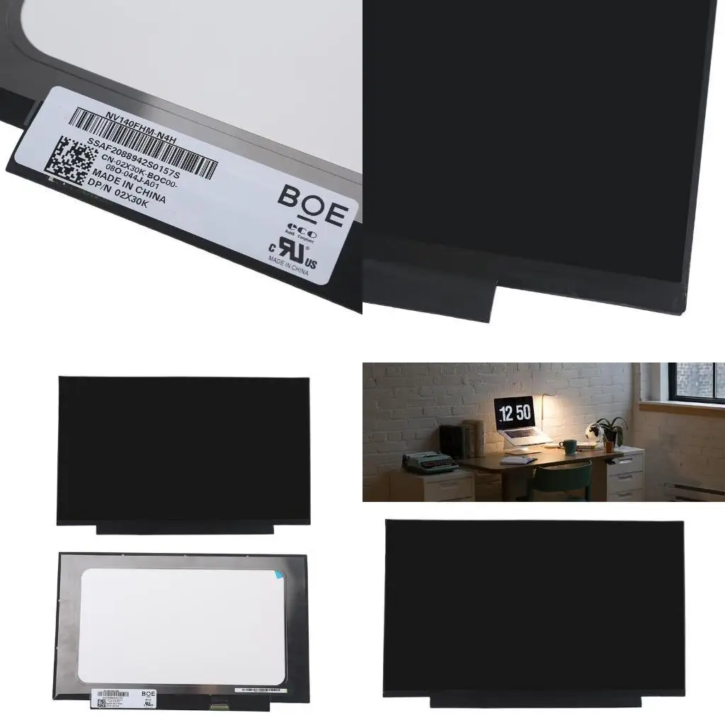 31BA 14inch 1920X1080 Laptop LCD Screen Panel Replacement for NV140FHM-N4H NV140FHM
31BA 14inch 1920X1080 Laptop LCD Screen Panel Replacement for NV140FHM-N4H NV140FHM