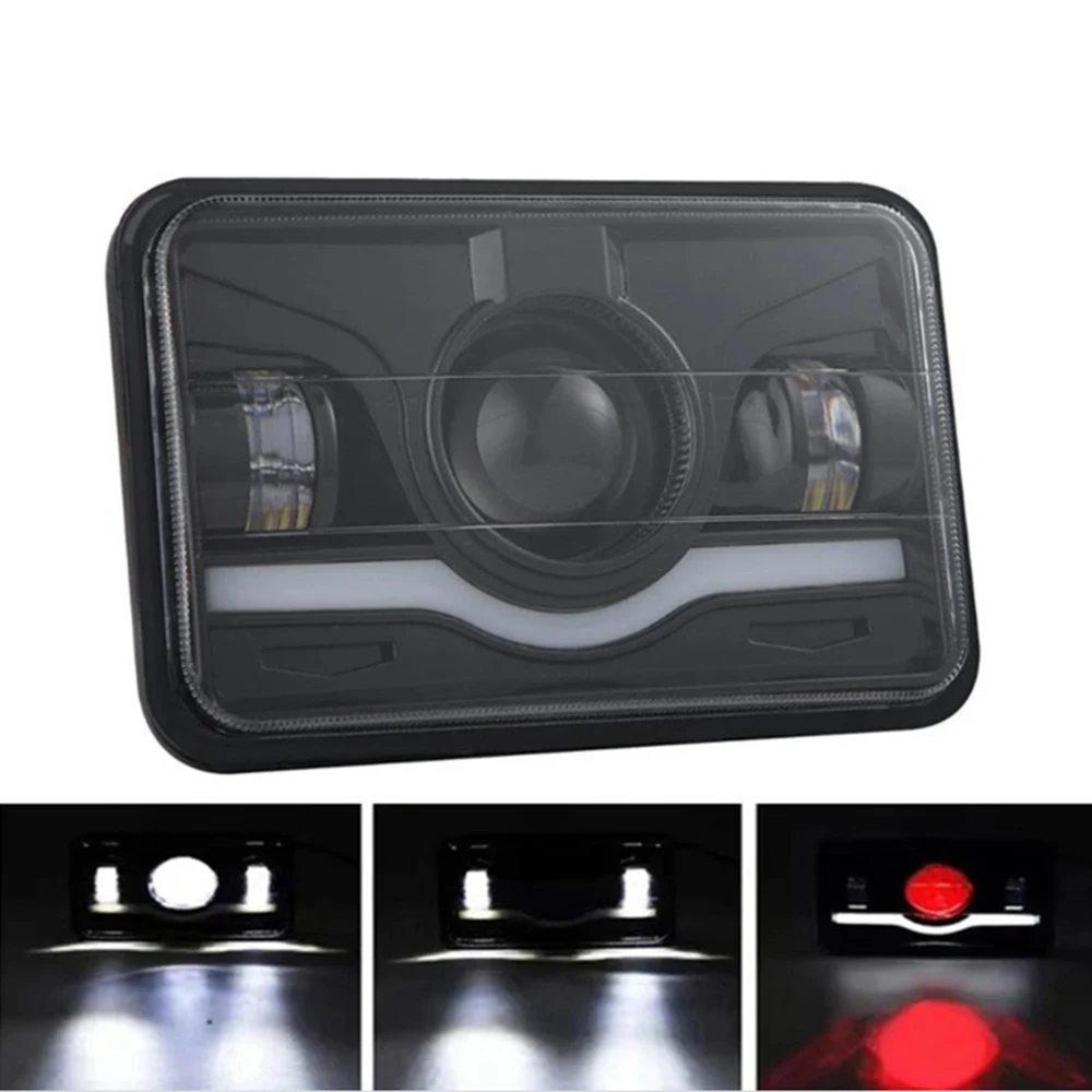 LED Headlight with High Low Beam DRL Replacement 4x6 Inch Front Square for Cherokee Car Jeep truck accessories toyota Motorcycle
LED Headlight with High Low Beam DRL Replacement 4x6 Inch Front Square for Cherokee Car Jeep truck accessories toyota Motorcycle