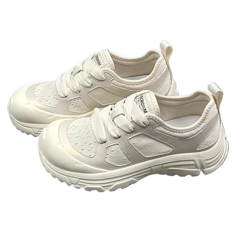 Fashionable And Versatile Sports Shoes Mesh Casual Shoes For Women's Summer New Round Toe Thick Sole Lightweight And Breathable
Fashionable And Versatile Sports Shoes Mesh Casual Shoes For Women's Summer New Round Toe Thick Sole Lightweight And Breathable