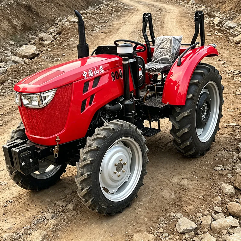 Customized 60 HP Wheeled Tractor, Multifunctional Mini Tiller, Four-Wheel Integrated Rotary Plowing Machine
Customized 60 HP Wheeled Tractor, Multifunctional Mini Tiller, Four-Wheel Integrated Rotary Plowing Machine
