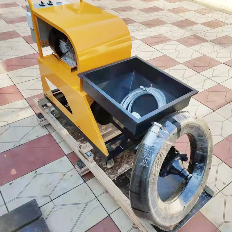 Portable Cement Spray Machine 380V Electric Type Mortar Plasterer for Tunnel Bridge Insulation Material Application Customized
Portable Cement Spray Machine 380V Electric Type Mortar Plasterer for Tunnel Bridge Insulation Material Application Customized