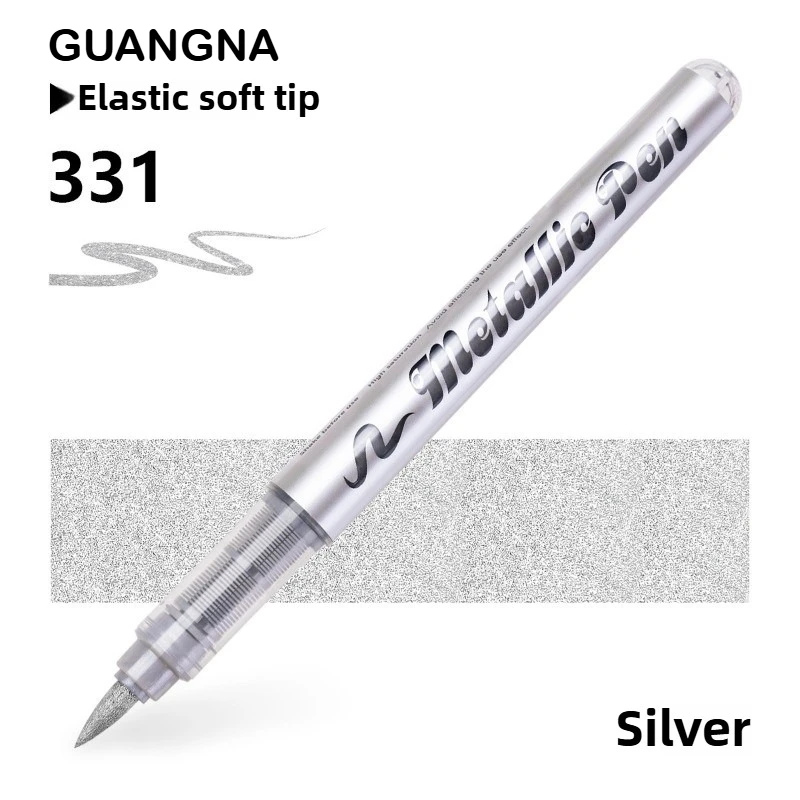 GUANGNA 8520 12/1 Colors Direct Liquild Metal Markers No Bleed Overlay Soft Tip for DIY Graffiti Stationery Art School Supplies
GUANGNA 8520 12/1 Colors Direct Liquild Metal Markers No Bleed Overlay Soft Tip for DIY Graffiti Stationery Art School Supplies