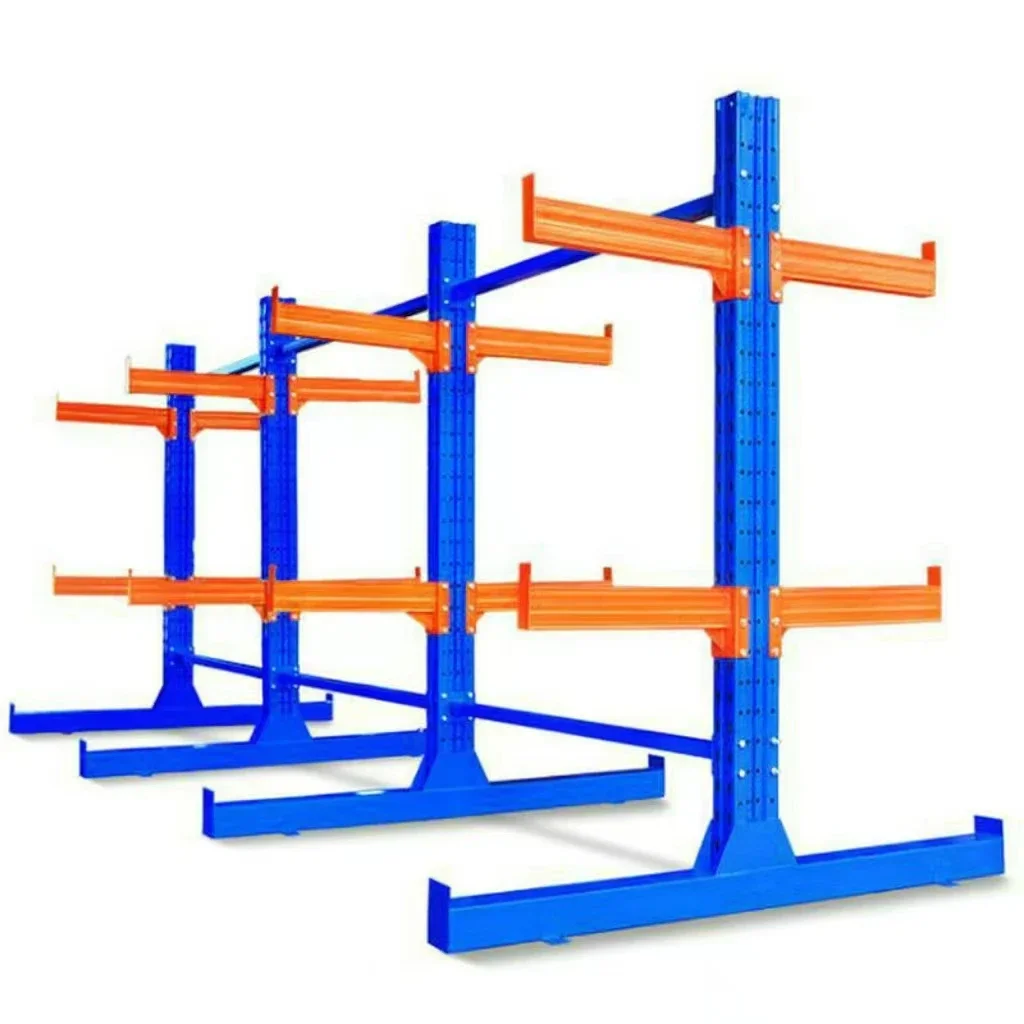 Heavy Duty Warehouse Cantilever Rack Double Side Arm Steel Warehouse Shelf Storage Metal Cantilever Shelf
Heavy Duty Warehouse Cantilever Rack Double Side Arm Steel Warehouse Shelf Storage Metal Cantilever Shelf