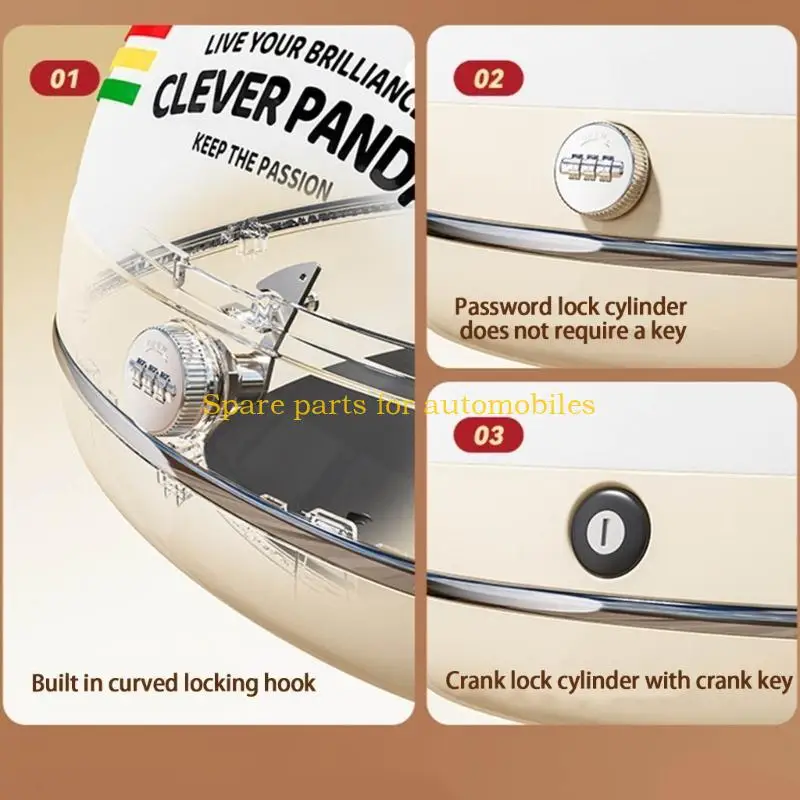 H58F ABS Мотоцикл Грузовой ящик Высокий замок безопасности Водостойкая конструкция Просторная структура звеньев для хранения
H58F ABS Мотоцикл Грузовой ящик Высокий замок безопасности Водостойкая конструкция Просторная структура звеньев для хранения