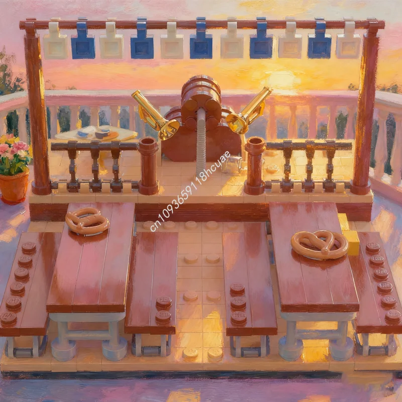249pcs MOC City Oktoberfest Scene Model Building Blocks Architecture DIY Creative Toys Education Brick Christmas Gifts Idea
249pcs MOC City Oktoberfest Scene Model Building Blocks Architecture DIY Creative Toys Education Brick Christmas Gifts Idea