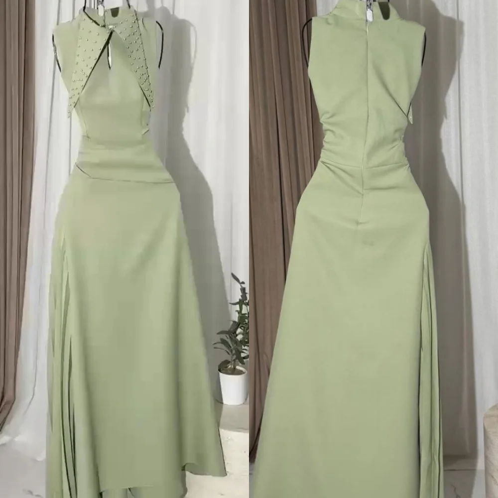 Customized Intricate Jersey Sequined Pleat A-line Scoop Neck Long Dresses Bespoke Occasion Classic Retro
Customized Intricate Jersey Sequined Pleat A-line Scoop Neck Long Dresses Bespoke Occasion Classic Retro