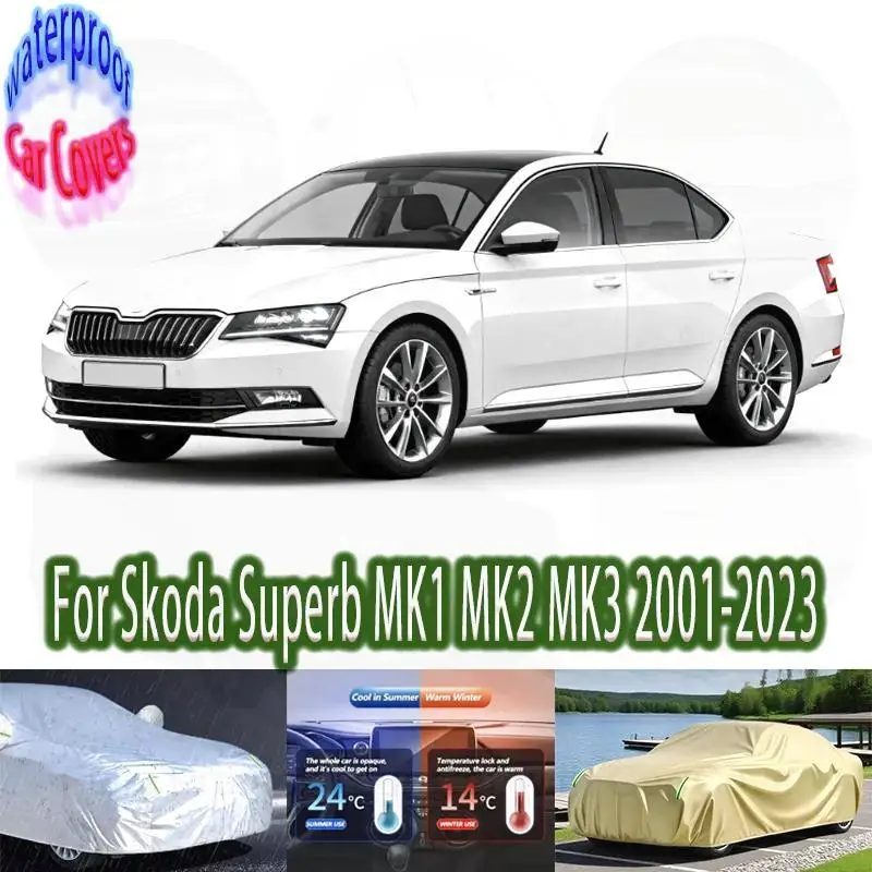 Для наружной защиты, водонепроницаемые, пылезащитные, полные для Skoda Superb MK1 MK2 MK3, автомобильные чехлы
Для наружной защиты, водонепроницаемые, пылезащитные, полные для Skoda Superb MK1 MK2 MK3, автомобильные чехлы