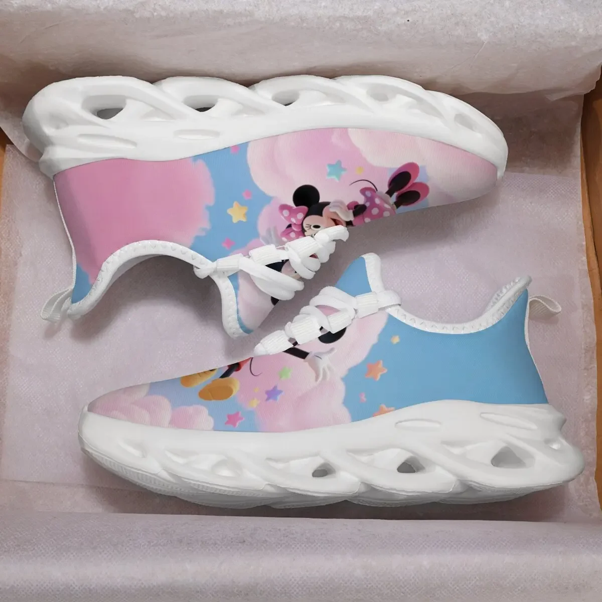 Kids Minnie Mouse Cloud Star Print Lightweight Athletic Sneakers Children's Mickey Casual Sports Shoes for Girls Shoes for Boys
Kids Minnie Mouse Cloud Star Print Lightweight Athletic Sneakers Children's Mickey Casual Sports Shoes for Girls Shoes for Boys