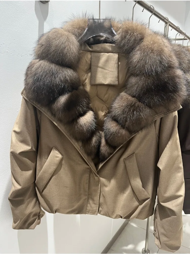 High Quality Padding Puffer Jacket Women High Street Waterproof White Duck Down Coat Oversized Winter Warm Down Parka Outerwear
High Quality Padding Puffer Jacket Women High Street Waterproof White Duck Down Coat Oversized Winter Warm Down Parka Outerwear