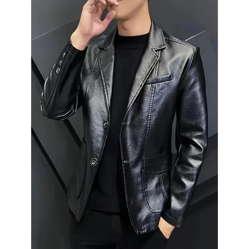 Men's Leather Jacket 55769 Fashionable Men's Biker Jacket Five Sleeve Long Other Material 100% Non-deformable
Men's Leather Jacket 55769 Fashionable Men's Biker Jacket Five Sleeve Long Other Material 100% Non-deformable