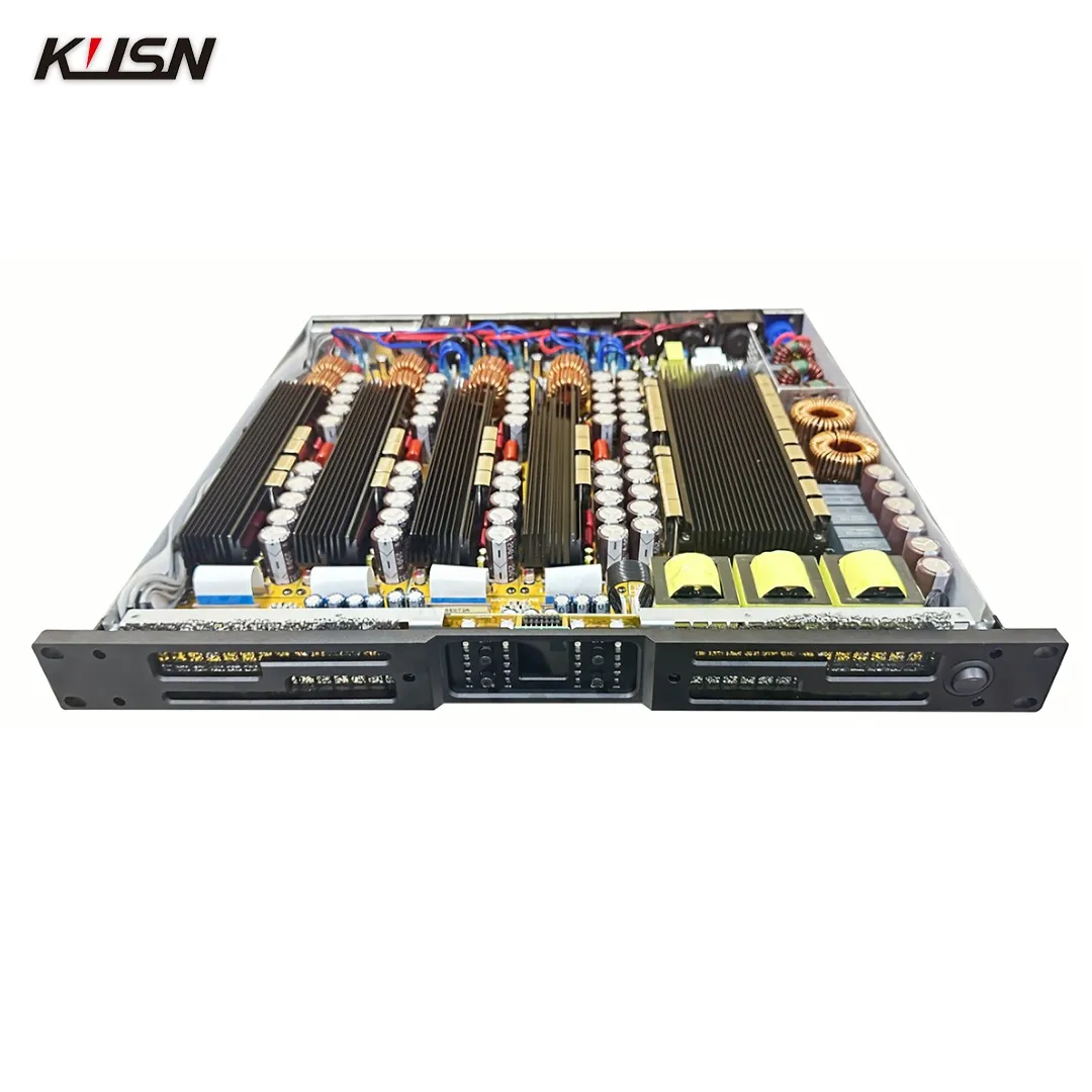 3000W X2 8 Ohm CLASS D Professional Digital Amplifier Stereo 1U Power Amplifier High-End Large Performances Bars Party
3000W X2 8 Ohm CLASS D Professional Digital Amplifier Stereo 1U Power Amplifier High-End Large Performances Bars Party