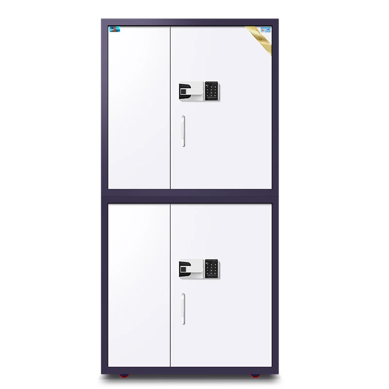 Secret cabinet, fingerprint lock, password lock, data file, large safe, thickened steel split double section
Secret cabinet, fingerprint lock, password lock, data file, large safe, thickened steel split double section