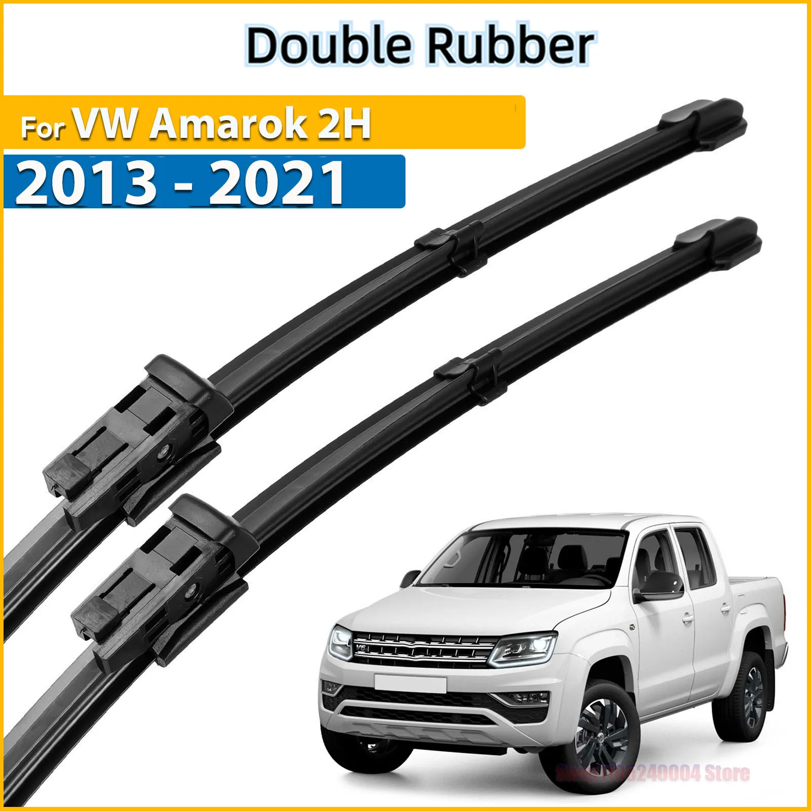 For VW Amarok 2013 - 2021 LHD Front Wiper Blades Windshield Windscreen Window Car Rain Brushes 24''+24'' Not Hook
For VW Amarok 2013 - 2021 LHD Front Wiper Blades Windshield Windscreen Window Car Rain Brushes 24''+24'' Not Hook