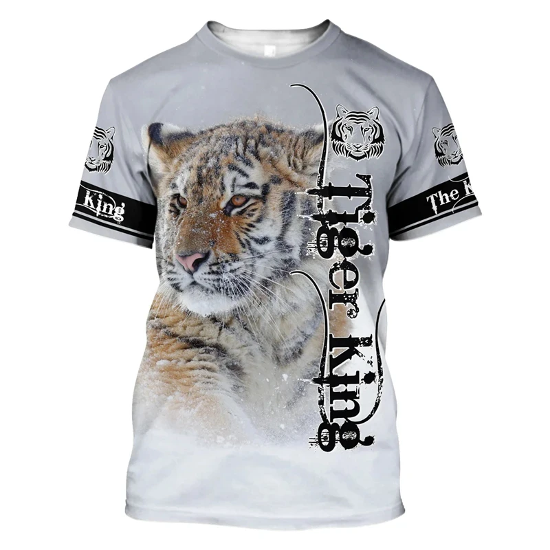 Men's T-Shirt 3D Tiger Print Boutique Animal Graphic T Shirts Harajuku Oversized Summer Leisure O-Neck Short Sleeve Top Clothing
Men's T-Shirt 3D Tiger Print Boutique Animal Graphic T Shirts Harajuku Oversized Summer Leisure O-Neck Short Sleeve Top Clothing