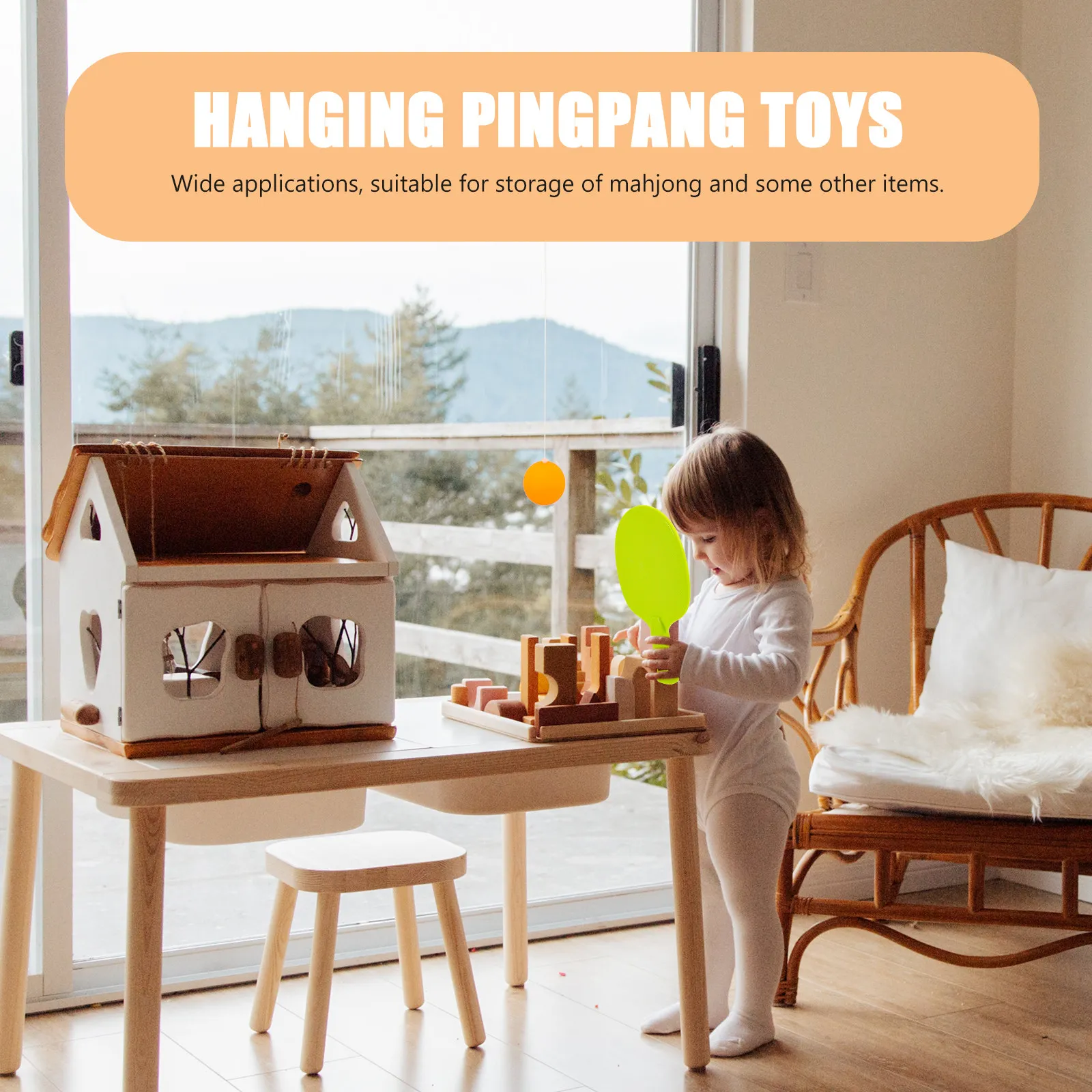 1Set Pingpong Training Kit Hanging Table Tennis Trainer Indoor Adjustable Practice Equipment for Beginners Kids Sports Game
1Set Pingpong Training Kit Hanging Table Tennis Trainer Indoor Adjustable Practice Equipment for Beginners Kids Sports Game