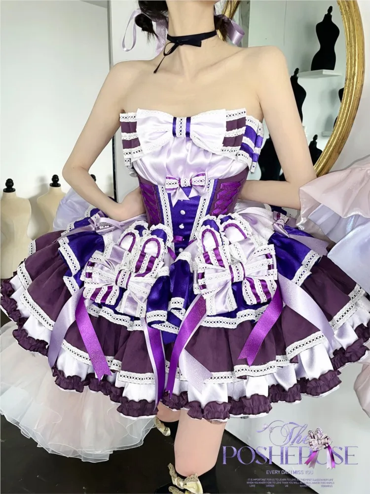 Haute couture ribbon dance short fashion dress
Haute couture ribbon dance short fashion dress
