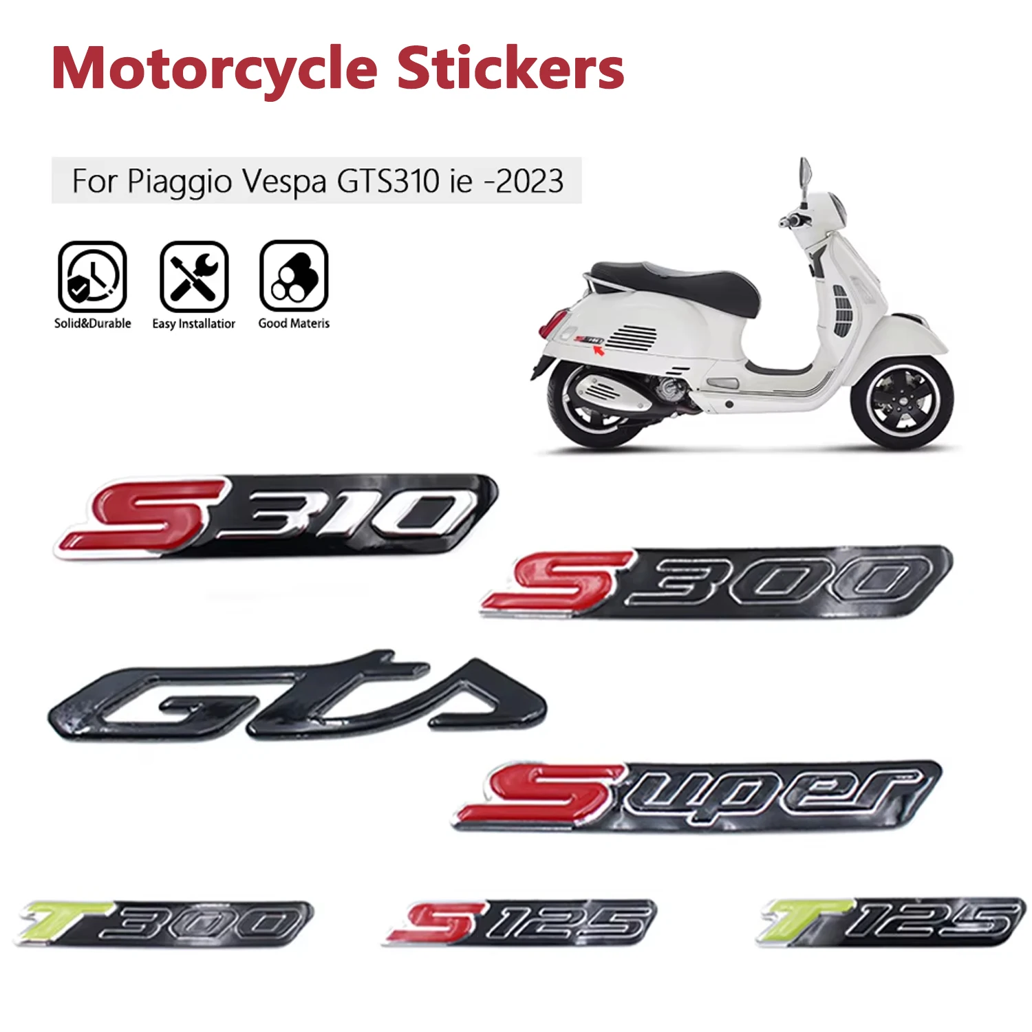 For Vespa GTS Supersport GTS300 GTS300ie GTS310 GTS125 T125 T300 Motorcycle Wheel Decal Rim Reflective Sticker
For Vespa GTS Supersport GTS300 GTS300ie GTS310 GTS125 T125 T300 Motorcycle Wheel Decal Rim Reflective Sticker
